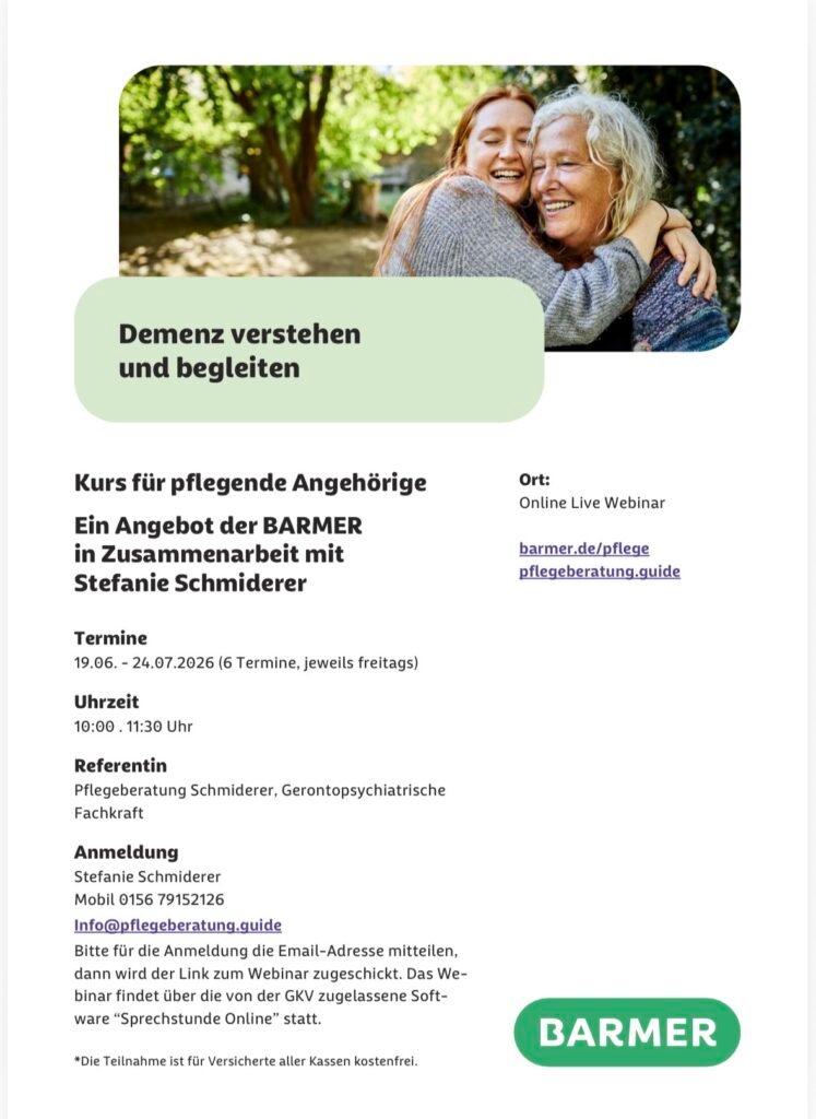 Demenz verstehen und begleiten