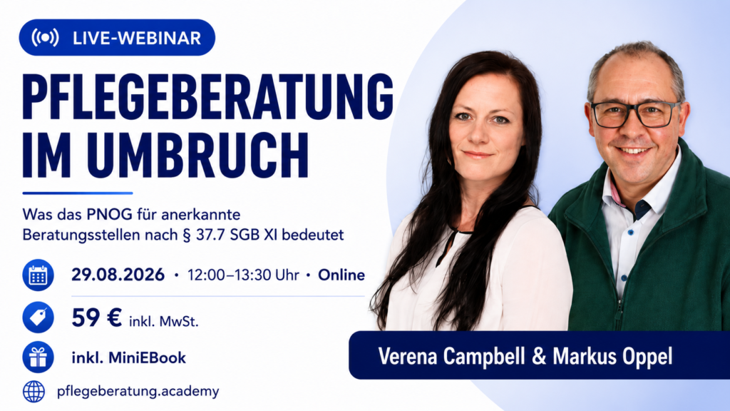 Pflegeberatung im Umbruch