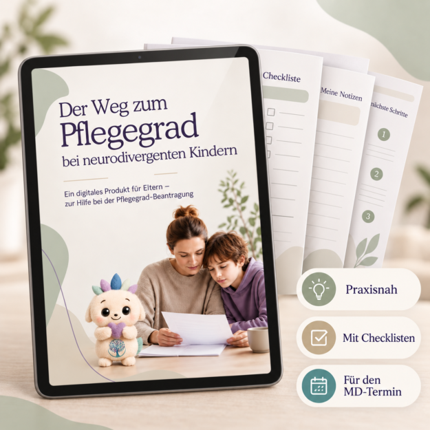 PDF Workbook - Der Weg zum Pflegegrad bei neurodivergenten Kindern